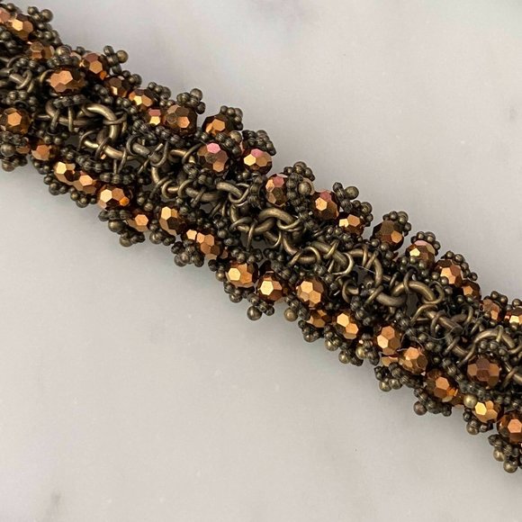 Sparkly, chunky, glamorous statement necklace - Picture 3 of 3